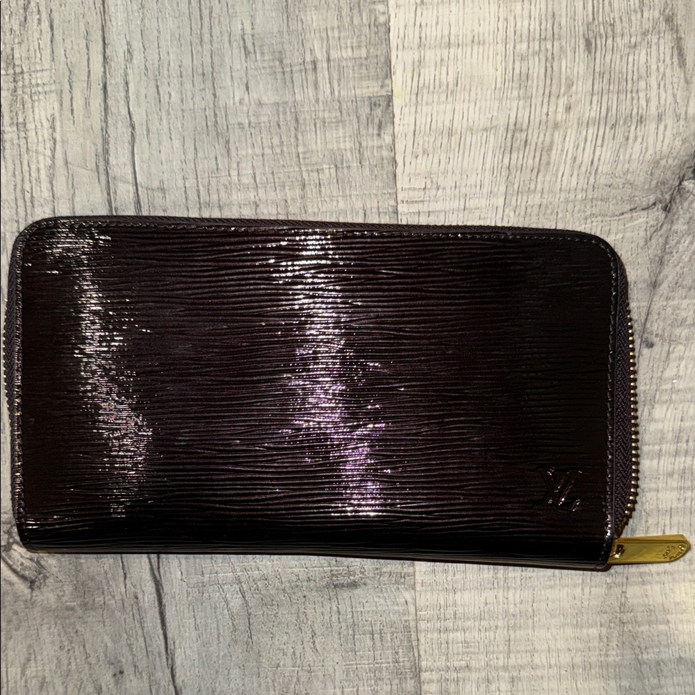 Louis Vuitton Brown Leather Wallet